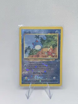 Pokemon Marill 11/18 Southern Islands Reverse Holo Vintage WOTC Card MP - Image 3