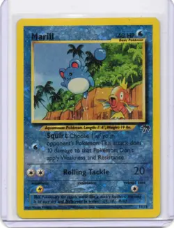 The Pokemon Company Marill 11/18 Southern Islands Reverse Holo Promo ENG 2001 - Image 1