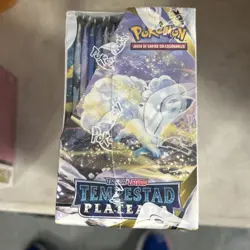 SPANISH ~ Pokemon TCG Sword & Shield Silver Tempest Booster Box 36 Packs SEALED - Image 2