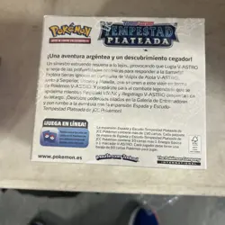 SPANISH ~ Pokemon TCG Sword & Shield Silver Tempest Booster Box 36 Packs SEALED - Image 3