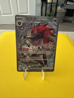 Pokemon TCG N's Zoroark Ex SIR 286/217 Ascended Heroes English NM - Image 1
