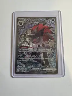 Pokemon TCG N's Zoroark Ex SIR 286/217 Ascended Heroes English NM - Image 1
