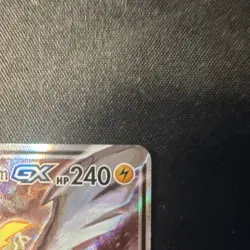 Pokemon TCG Pikachu & Zekrom GX TAG TEAM Promo Holo SM168 Eng 240 HP - Image 3