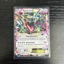 Shiny Rayquaza EX XY69 2015 Pokemon TCG Ultra Rare Black Star Promo - C686 - Image 1