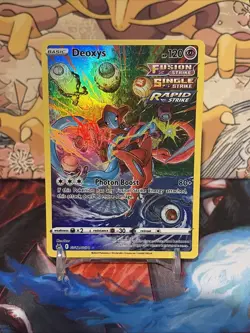 Pokemon TCG Deoxys GG12/GG70 Ultra Rare Holo Card Crown Zenith NM - Image 1