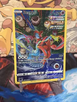 Pokemon TCG Deoxys GG12/GG70 Ultra Rare Holo Card Crown Zenith NM - Image 2