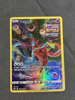 Pokemon TCG Deoxys GG12/GG70 Ultra Rare Holo Card Crown Zenith NM - Image 1