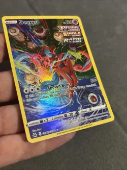 Pokemon TCG Deoxys GG12/GG70 Ultra Rare Holo Card Crown Zenith NM - Image 3