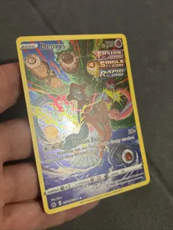 Pokemon TCG Deoxys GG12/GG70 Ultra Rare Holo Card Crown Zenith NM - Image 4