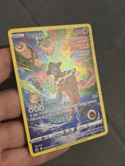 Pokemon TCG Deoxys GG12/GG70 Ultra Rare Holo Card Crown Zenith NM - Image 5