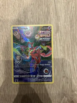 Pokemon TCG Deoxys GG12/GG70 Ultra Rare Holo Card Crown Zenith - Image 1