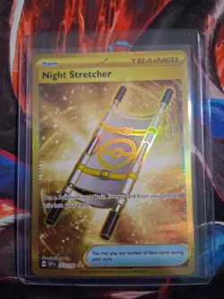 Night Stretcher 251/191 – Hyper Rare Full Art – SV08 Surging Sparks Pokemon TCG - Image 1