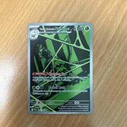 Pokemon TCG Team Rockets Spidops Card 187/182 Destined Rivals NM Condition - Image 1