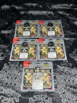 Lot of Qty 5 - Pokemon ME Ascended Heroes 2-Pack Blister Komala - Sealed - Image 1
