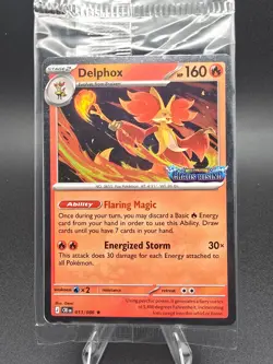Pokemon TCG Delphox - 013/086 (Chaos Rising Stamped) BestBuy Exclusive Sealed - Image 1