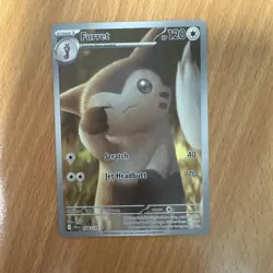 Furret 168/159 - Journey Together Illustration Rare Holo Pokemon Card TCG - Image 1