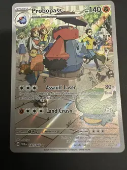 Probopass Twilight Masquerade Pokemon TCG Card 182/167 - Image 1