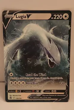 Lugia V 138/195 Swsh12: Sword & Shield - Silver Tempest Holo Pokemon TCG - Image 1