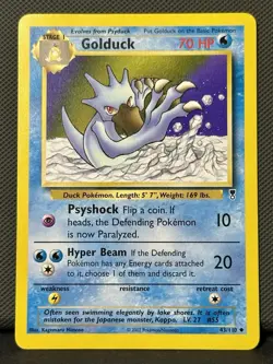 Golduck 43/110 Legendary Collection 2002 Pokemon TCG Uncommon Non-Holo NM/LP - Image 1