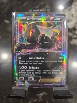Pokemon Umbreon EX TCG Ultra Rare Holo Card 55/124 Fates Collide - Image 1