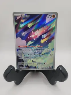Pokemon TCG Minior Card 201/182 Paradox Rift Holo Illustration Rare NM Condition - Image 1
