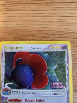 Pokemon TCG Vileplume (Delta Species) 17/110 EX Holon Phantoms Holo LP - Image 2