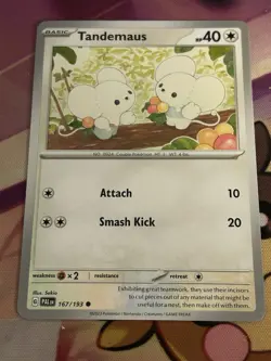 Tandemaus 167/193 Common Paldea Evolved Pokemon Card NM - Image 1