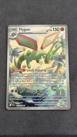 The Pokemon Company Pokemon TCG Flygon 101/094 Me02 IR Holo EN - Image 1