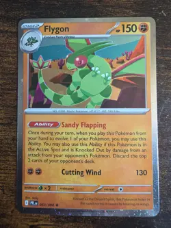 Flygon 53/94 Cosmo Holo with Swirl Chaos Rising Blister Pack Pokemon TCG - Image 1