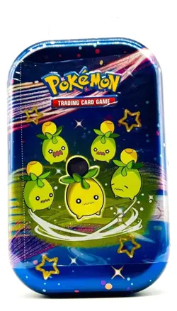 Pokemon Paldean Fates Mini Tin - Smoliv Sealed - Image 1