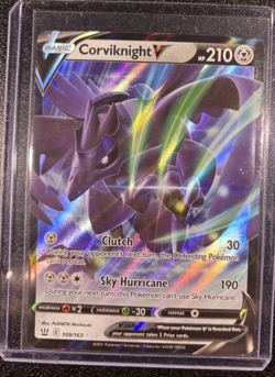 Corviknight V – 109/163 – Ultra Rare – Battle Styles – Near Mint Pokemon Card - Image 1