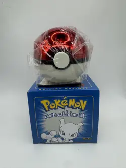 1999 Burger King Pokemon Mewtwo 23K Gold Plated Card SEALED PokeBall - Image 1