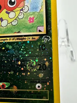 Pokemon TCG Ledyba 7/18 Southern Islands Reverse Holo Promo Rare w/ SWIRL - Image 3