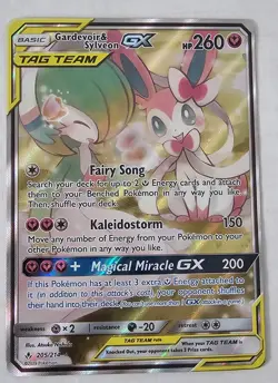 Pokemon Gardevoir & Sylveon GX 205/214 Unbroken Bonds Sun & Moon Pokemon - Image 2