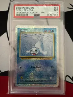 Seel Reverse Holo 92 Legendary Coll. Pokemon PSA 7 - Image 1