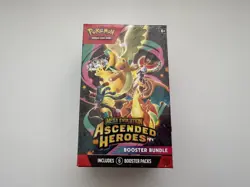 Pokemon TCG Mega Evolution Ascended Heroes - Booster Bundle SEALED - Image 1