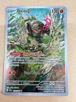 Pokemon TCG OKIDOGI 074/064 Shrouded Fable Illustration Rare NM/M PACK FRESH - Image 1