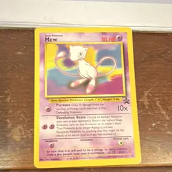 WotC Mew 08/53 Promo Regular 50 HP English Ken Sugimori Pokemon TCG - Image 1
