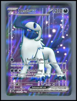 Absol ex 214/197 Ultra Rare Obsidian Flames Pokemon Near Mint - Image 1