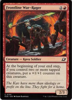 x4 Frontline War-Rager C Edge of Eternities 134 NM MTG - Image 1
