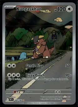 Kangaskhan 204/182 Destined Rivals Illustration Rare Pokemon - Image 1