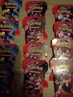 Pokemon LOT OF 12 - DESTINED RIVALS SLEEVED BOOSTER PACKS NEW SEALED - Image 3