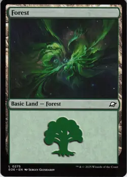x3 Forest () L Edge of Eternities 275 NM MTG - Image 1