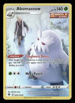 Abomasnow - TG01/TG30 - Ultra Rare - Astral Radiance - Pokemon Card - NM/M - Image 1