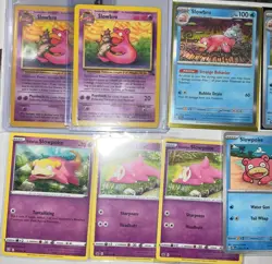 Slowpoke & Slowbro & Slowking 11x Pokemon Card Lot - Vintage+Modern - NM - Image 2