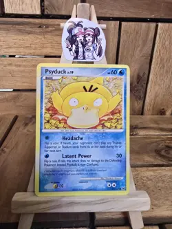 Psyduck LV.19 87/127 Pokemon Platinum Common 2009 - Image 1