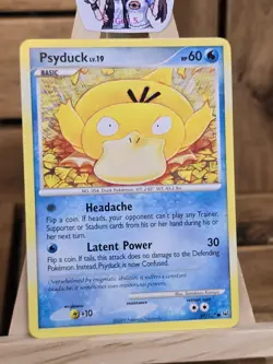 Psyduck LV.19 87/127 Pokemon Platinum Common 2009 - Image 2