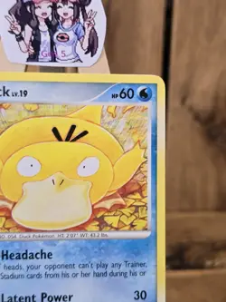 Psyduck LV.19 87/127 Pokemon Platinum Common 2009 - Image 4