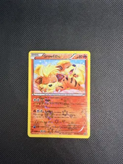 Pokemon Growlithe RC4/RC25 Legendary Treasures Radiant Collection Holo excellent - Image 1