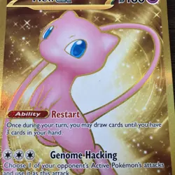 Pokemon Card TGC Gold Mew EX TCG Scarlet Violet-151 Hyper Rare 205/165 NM/LP - Image 4